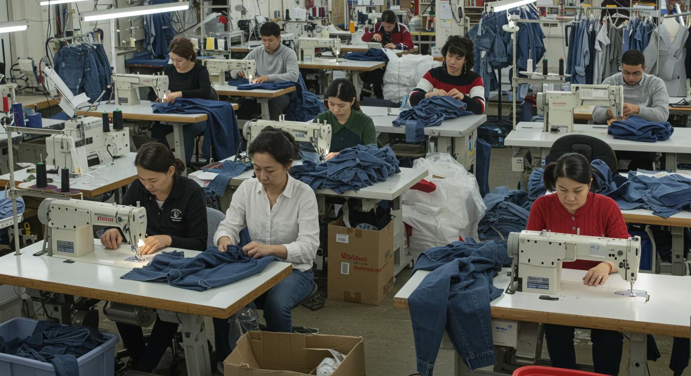 Повседневная одежда среднего качества