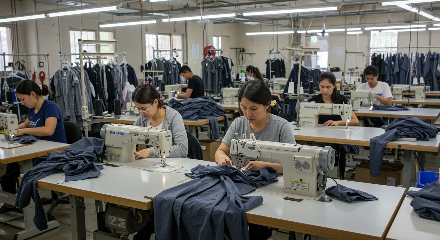 Швейная фабрика для пошива по функциональности для повседневной одежды для путешествий