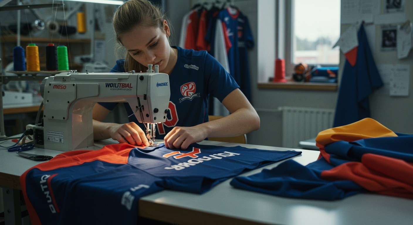 Пошив спортивной одежды для волейбольных клубов