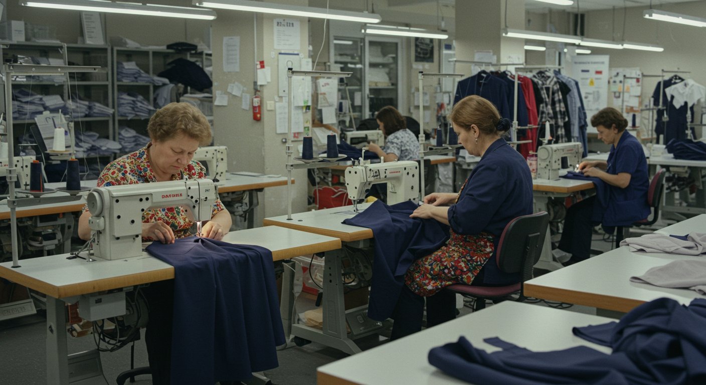 Пошив юбок и блузок среднего качества