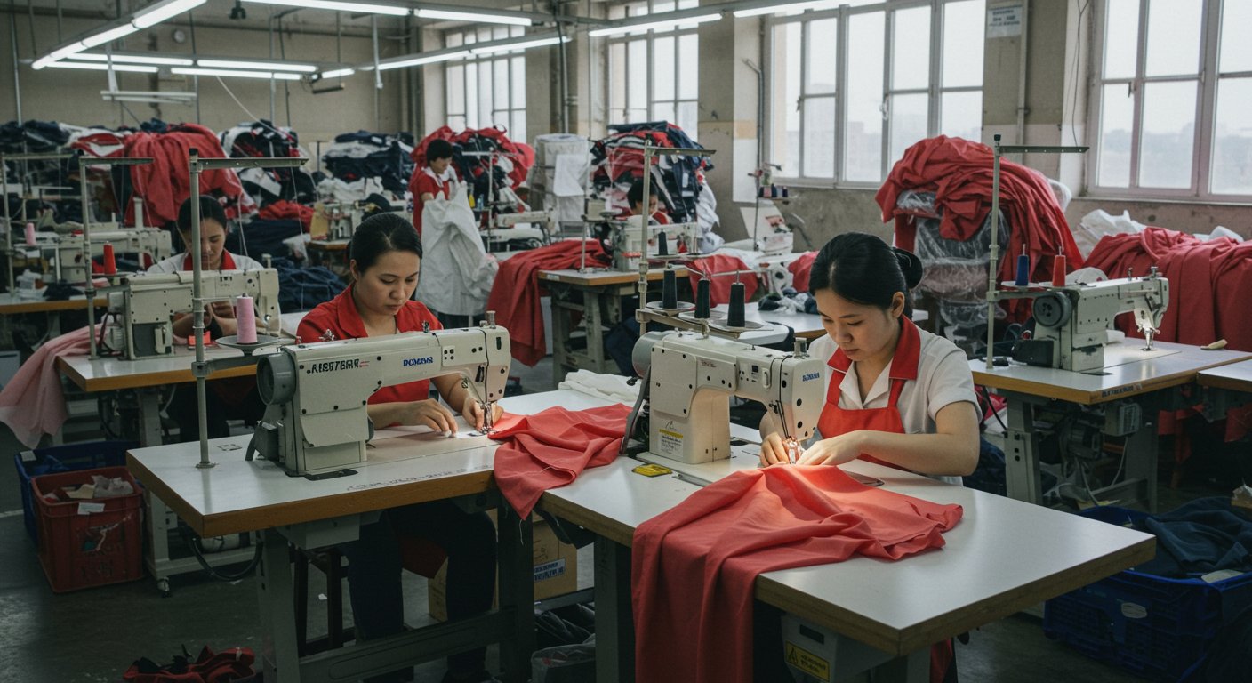 Пошив платьев для массового производства