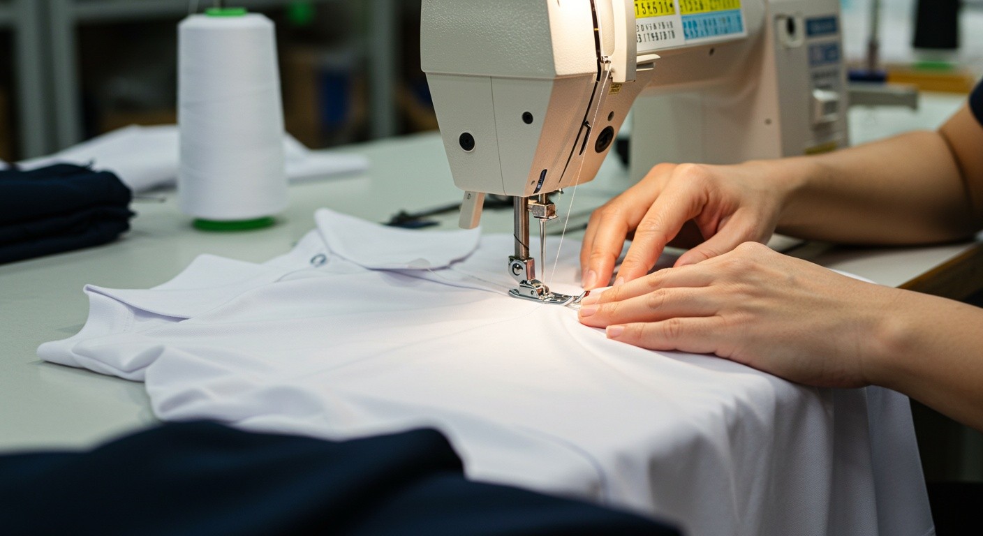 Пошив спортивных футболок поло