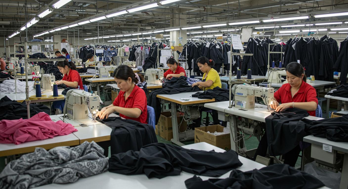 Пошив юбок и блузок для массового производства