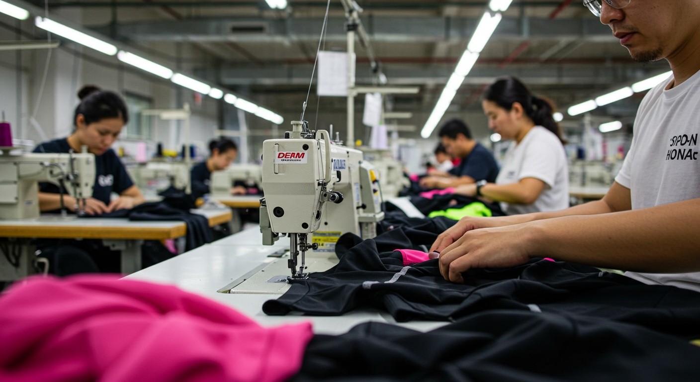 Пошив спортивной одежды для массового производства