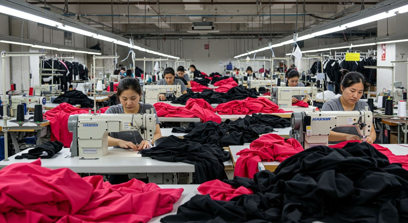 Пошив спортивной одежды для массового производства