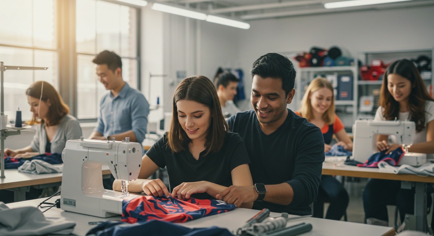 Пошив спортивной одежды для корпоративных тимбилдингов