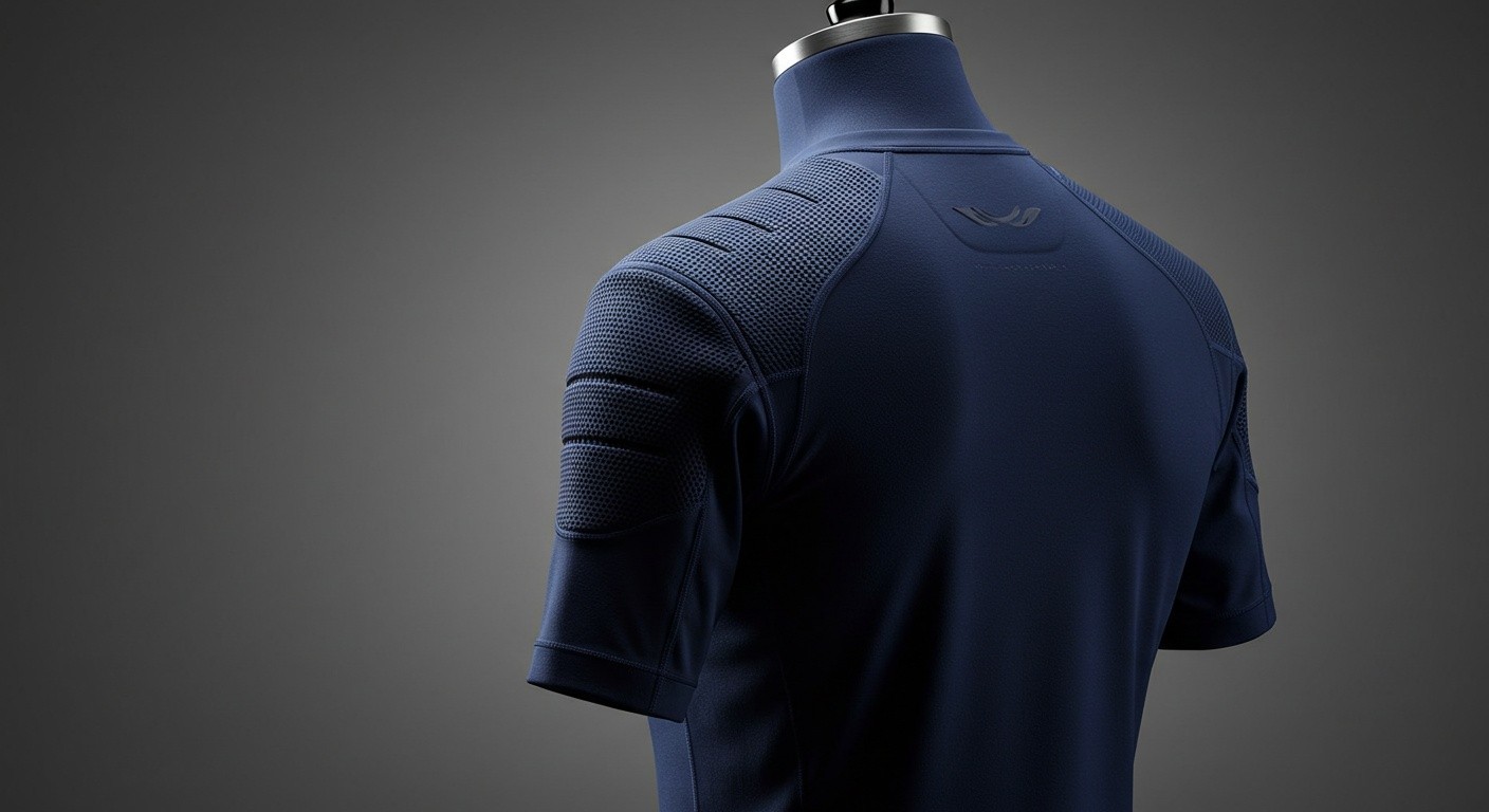 Спортивная одежда с вентиляционными панелями