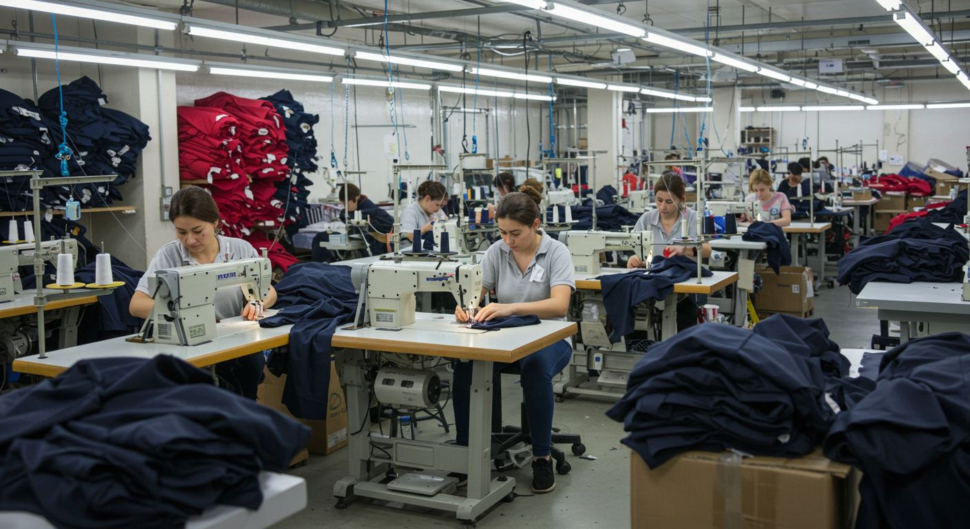 Швейная фабрика спортивной одежды