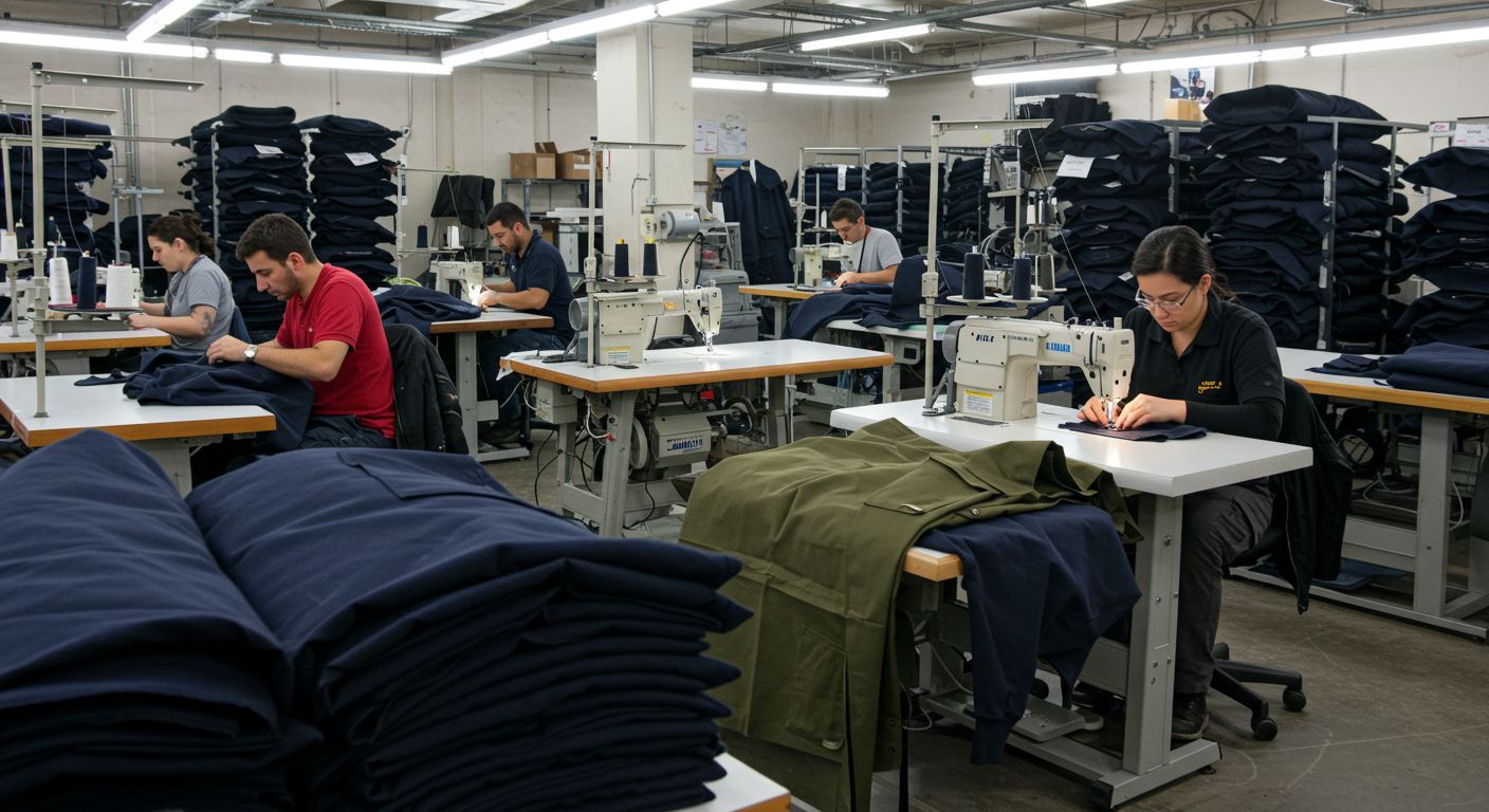 Пошив рабочей одежды высокой износостойкости