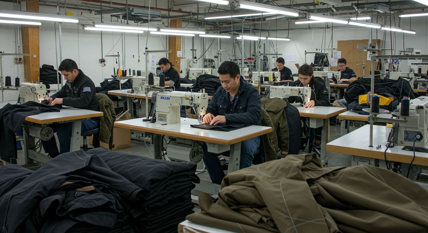 Пошив верхней одежды высокой износостойкости