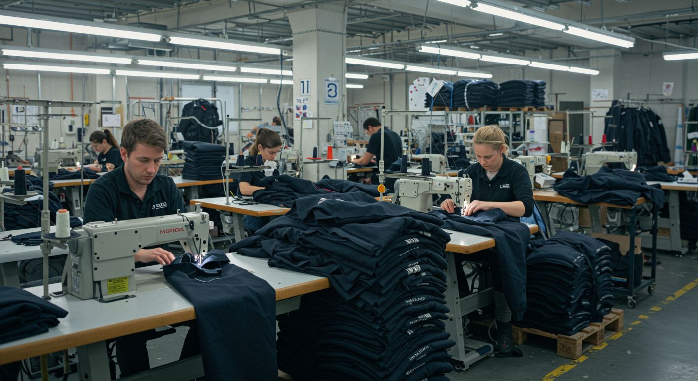 Швейная фабрика для пошива по функциональности для защитной одежды для химической промышленности