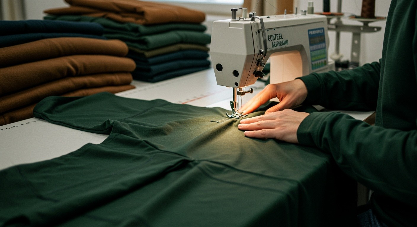 Пошив повседневных футболок реглан