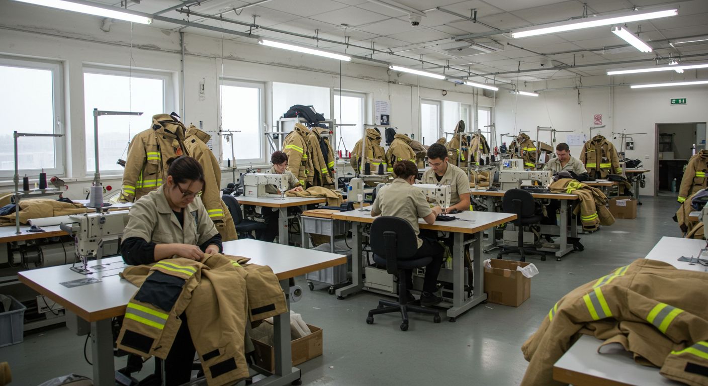 Швейная фабрика для пошива по функциональности для защитной одежды для медицинских учреждений