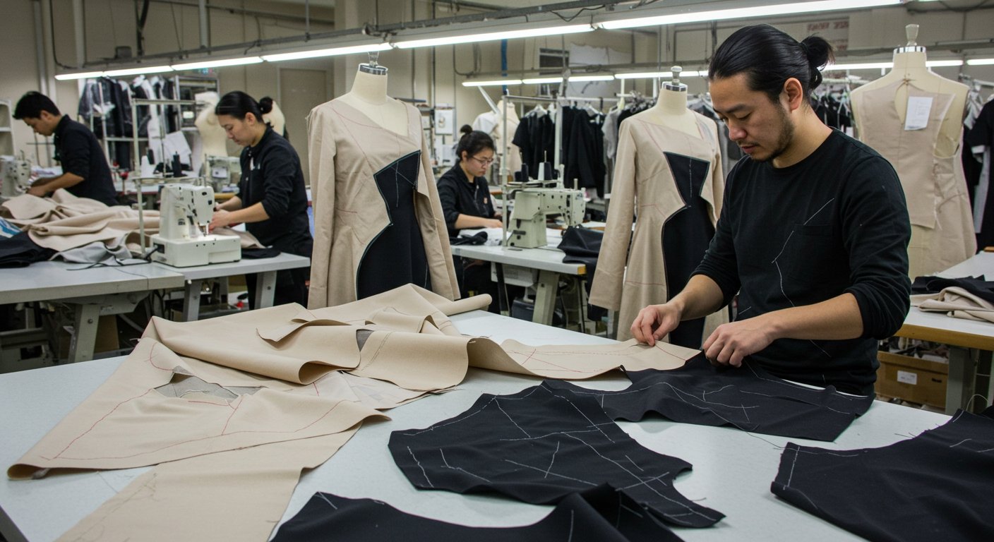 Пошив одежды с асимметричными элементами Одежда с асимметричными элементами