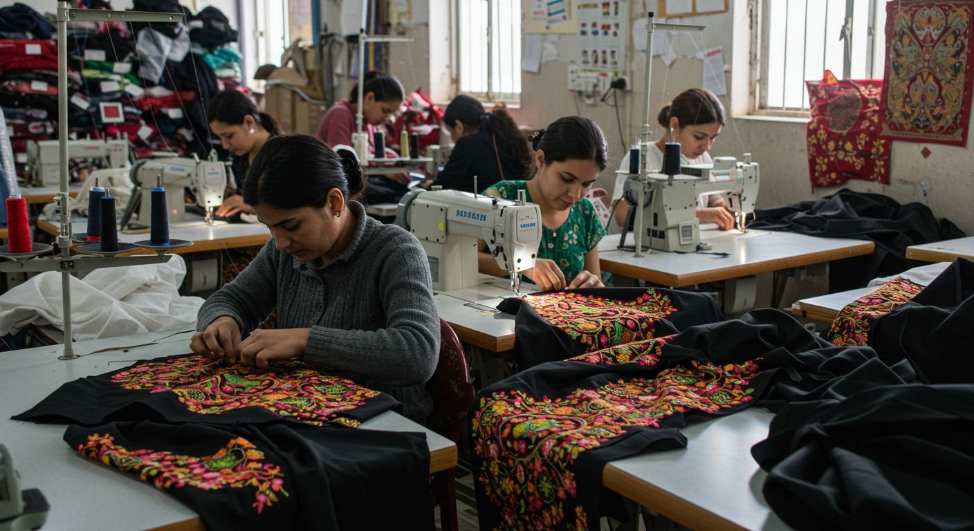 Пошив одежды с вышивкой