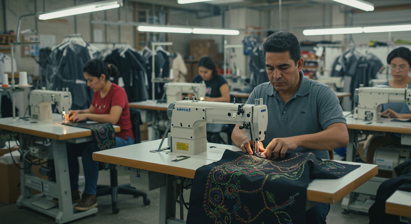 Одежда с декоративной строчкой для массового производства Одежда с декоративной строчкой для массового производства