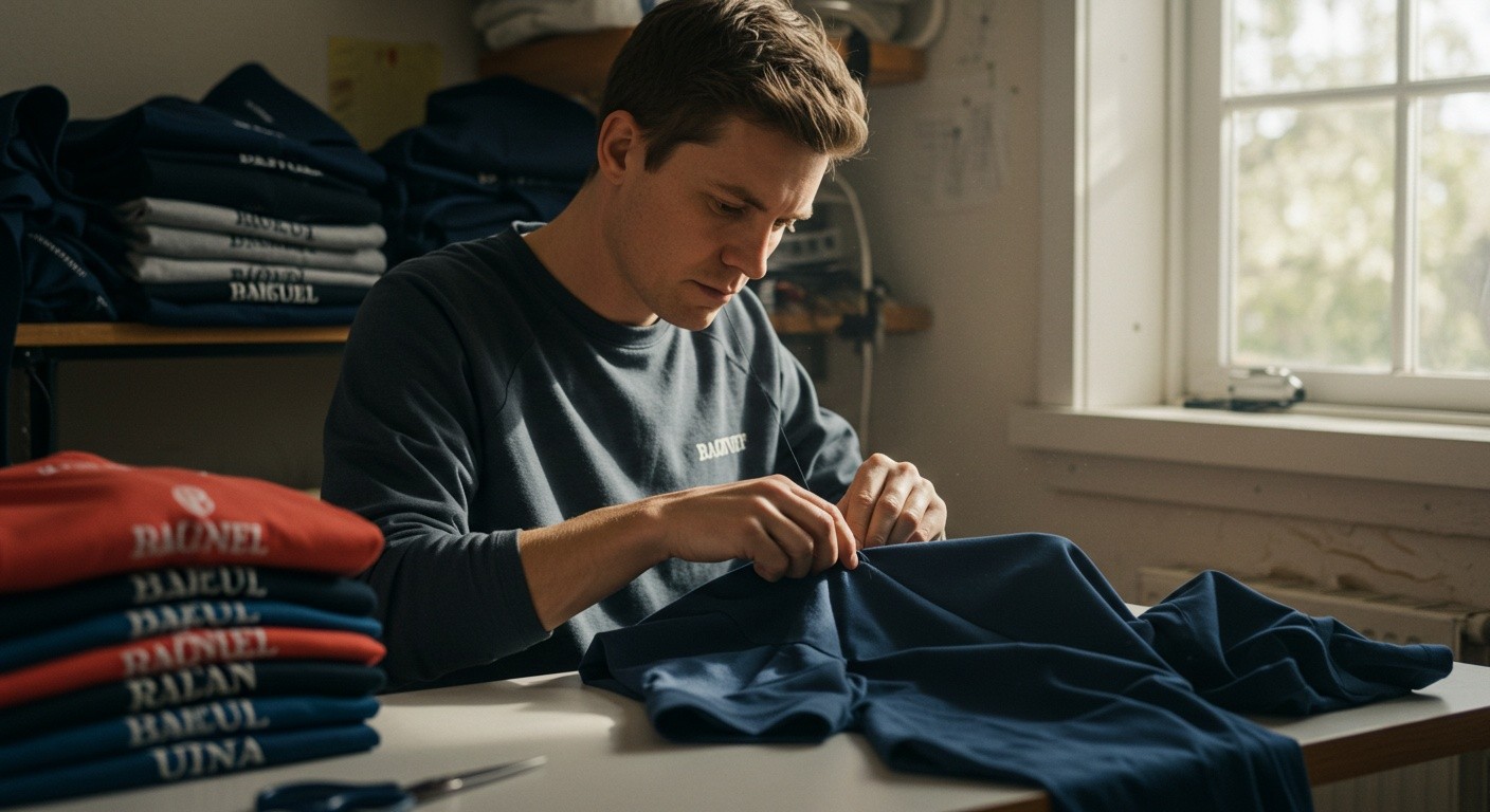 Пошив брендовых футболок реглан