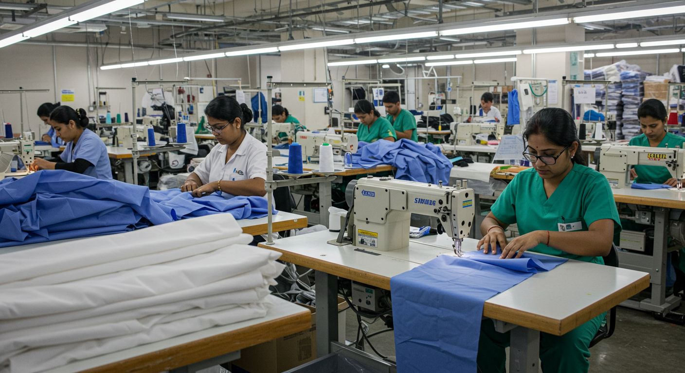 Швейная фабрика медицинской одежды