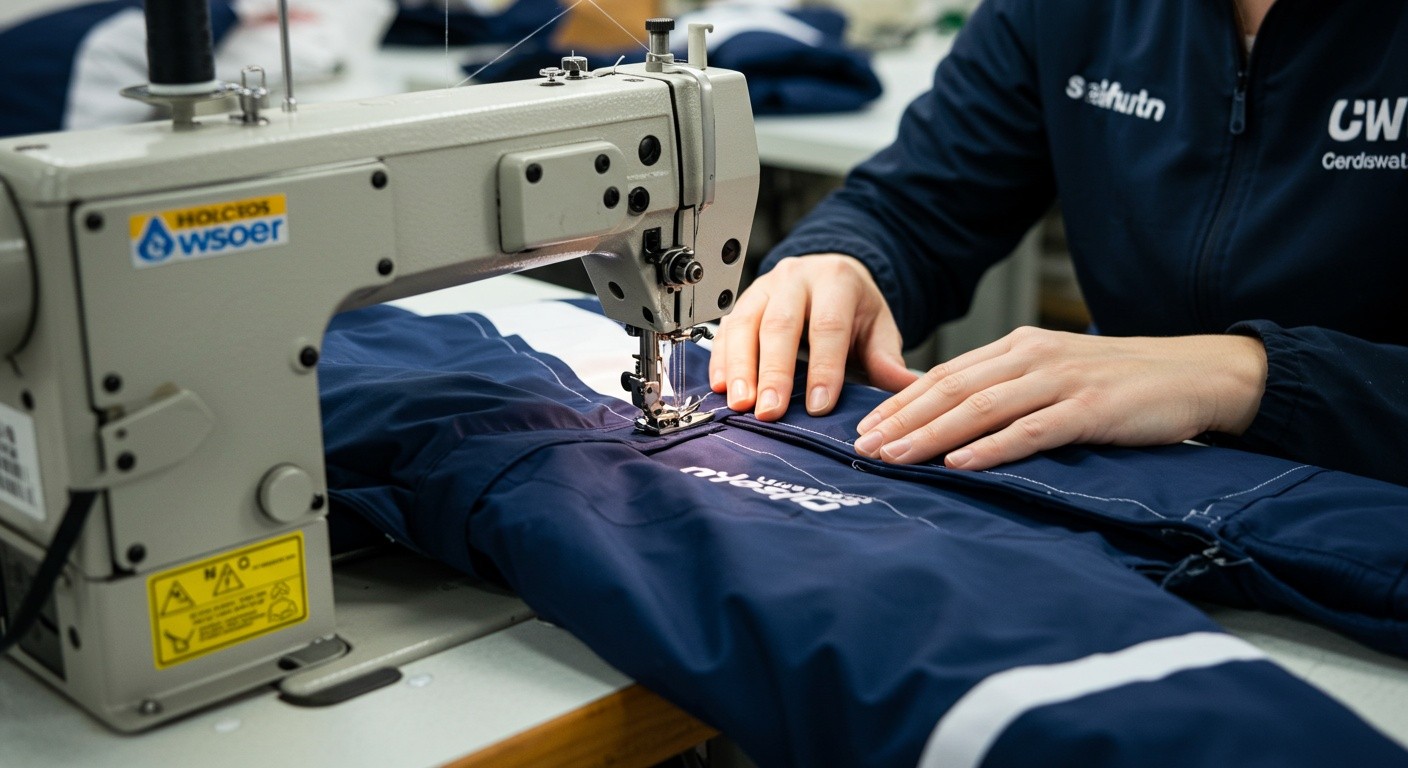 Зимний спортивный костюм