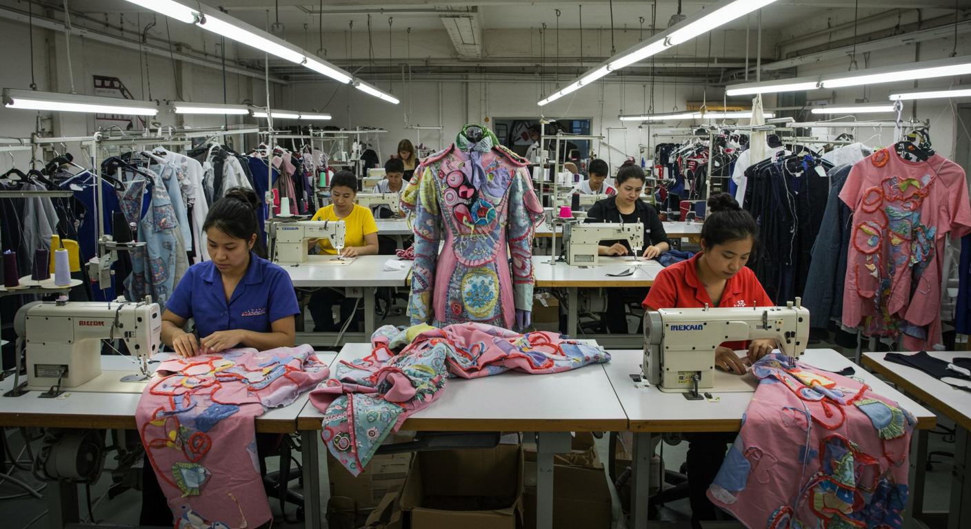 Пошив одежды с нестандартными элементами