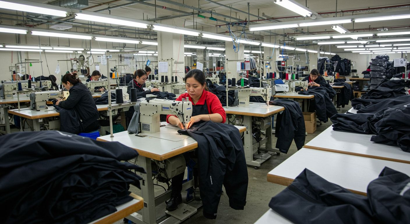 Ветровка с функциональной фурнитурой