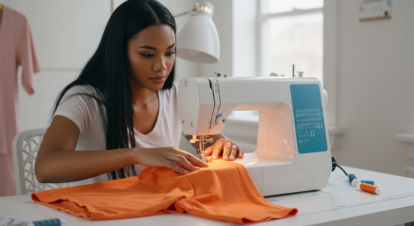 Пошив летних футболок с V образным вырезом