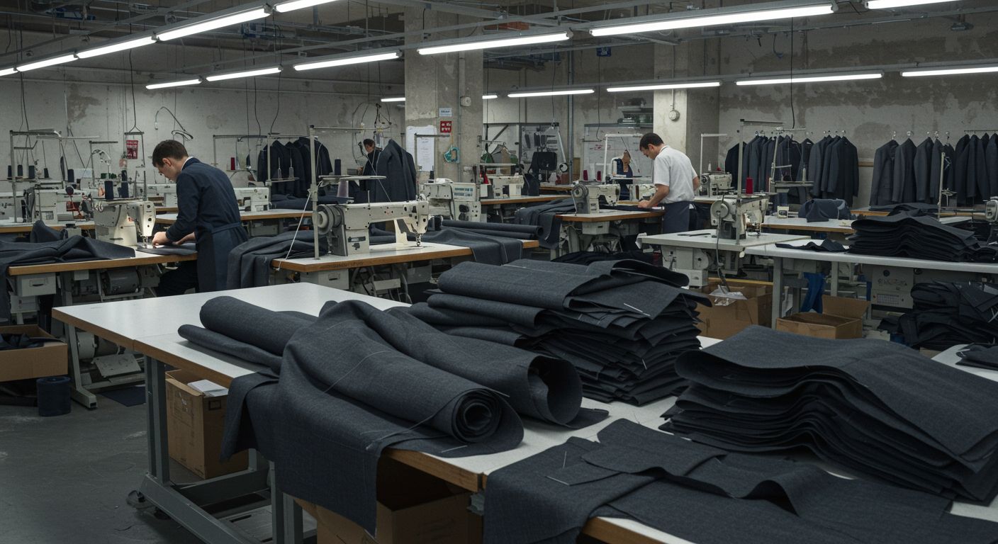 Пошив классических костюмов