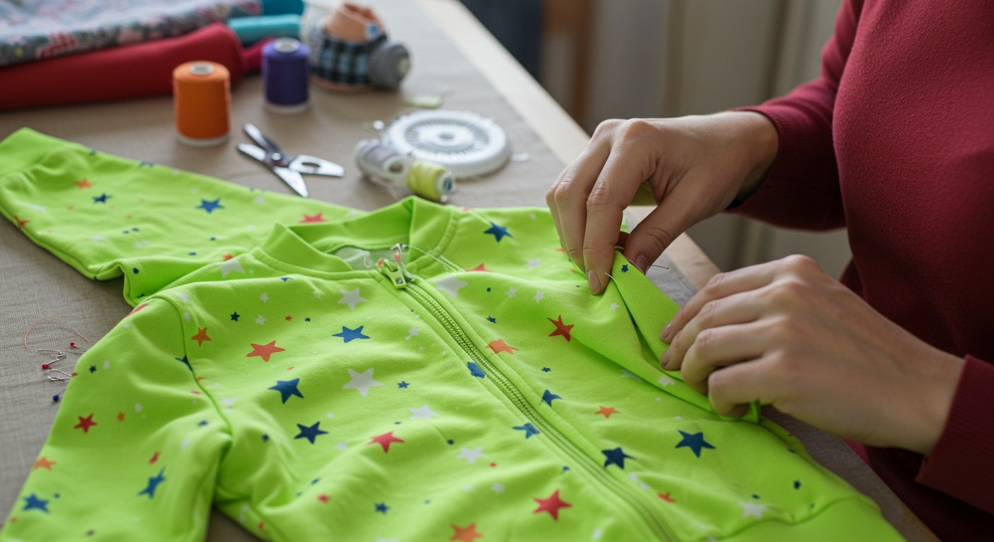 Пошив спортивной одежды в виде детских толстовок