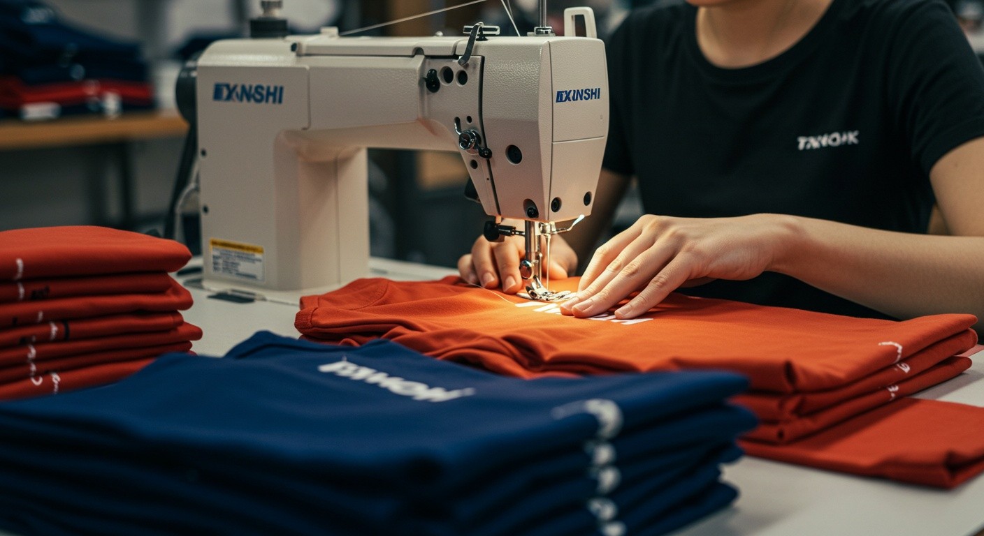 Пошив брендовых футболок без рукавов