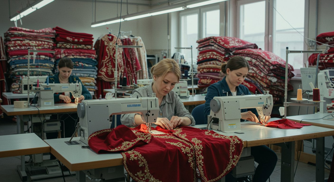 Пошив праздничных комплектов Праздничный комплект одежды