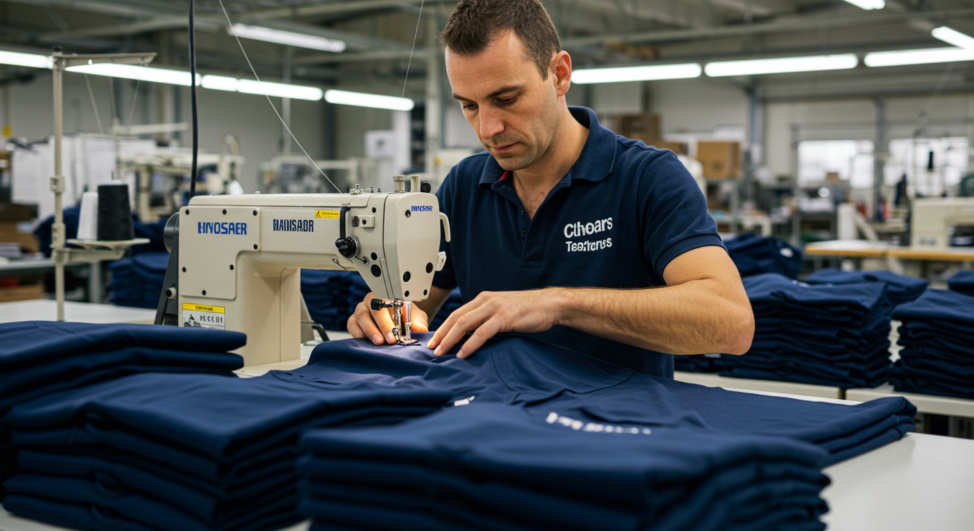 Пошив брендовых стандартных футболок