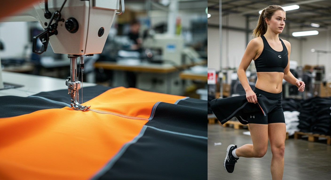 Ламинированные швы и вентиляция в спортивной одежде Спортивная одежда с ламинированными швами и вентиляцией