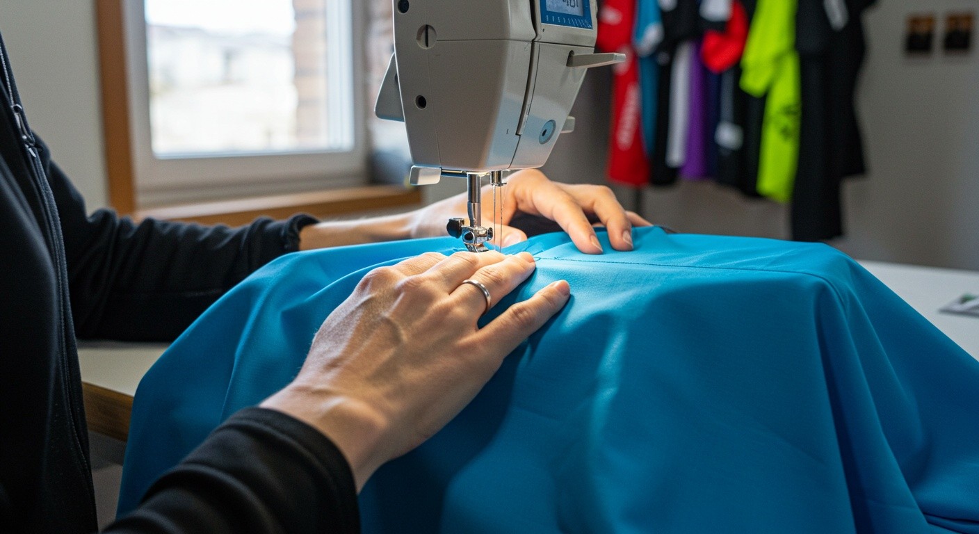 Пошив спортивной одежды в виде велокомбинезонов