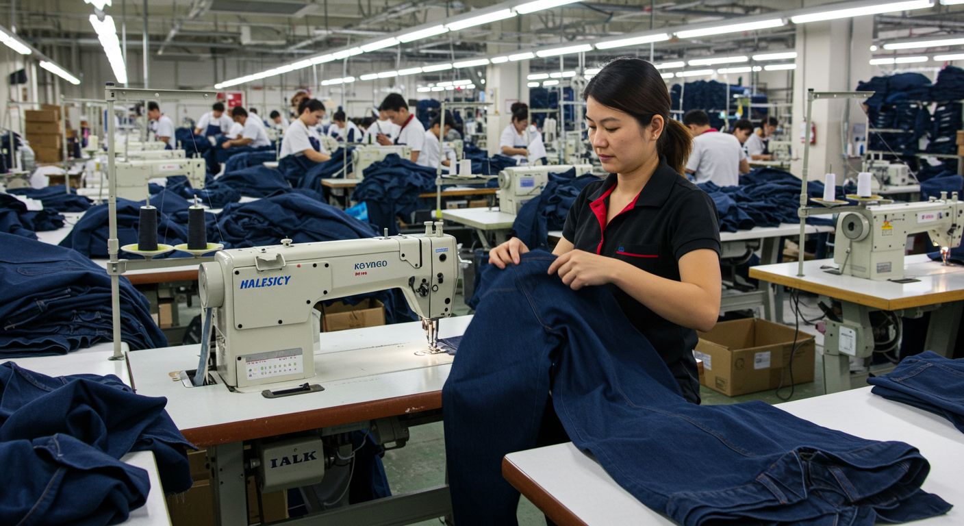 Пошив брюк и джинсов