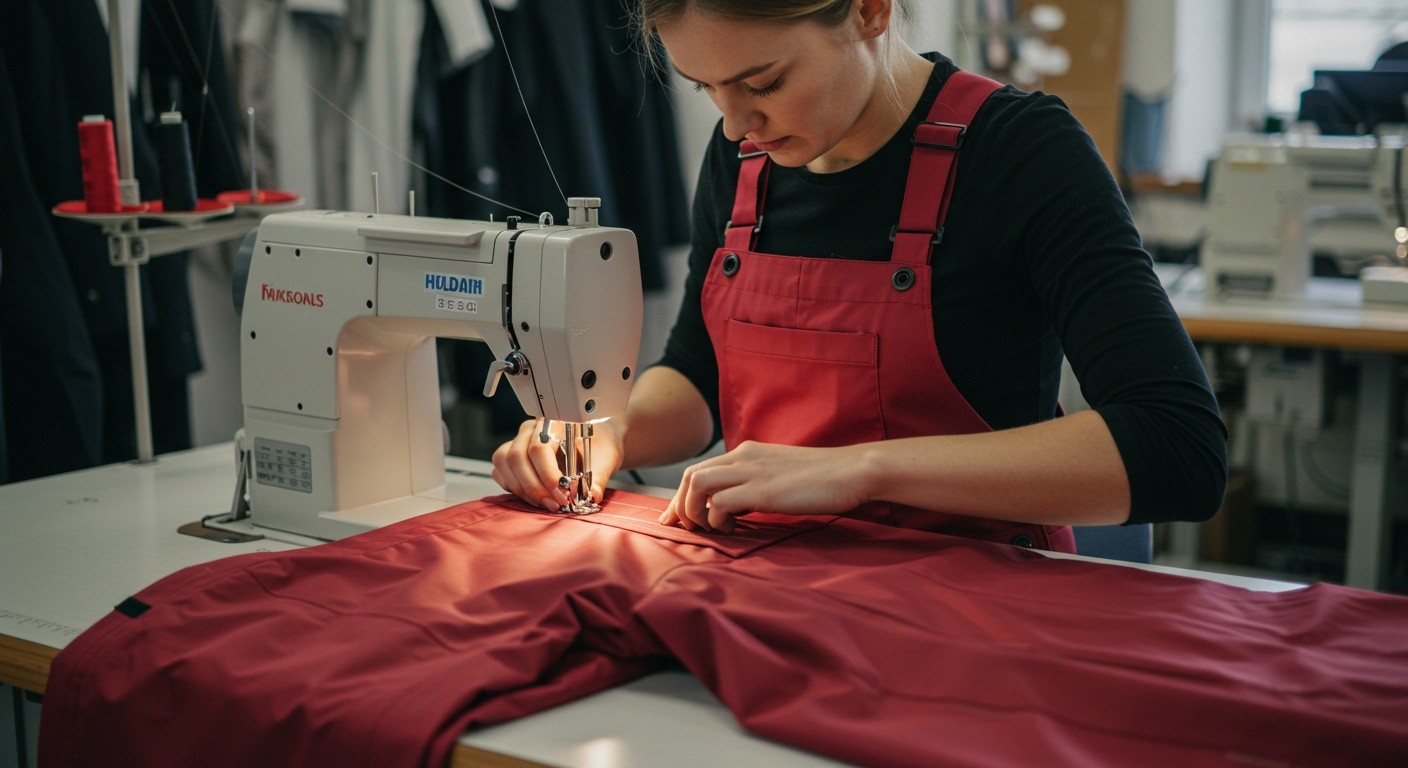 Пошив спортивной одежды в виде водоотталкивающих комбинезонов