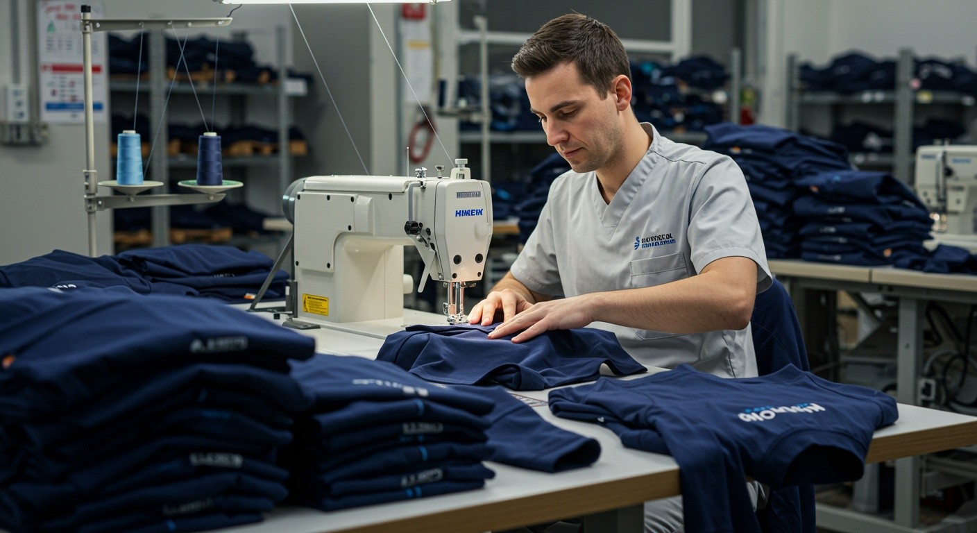 Корпоративная брендированная футболка