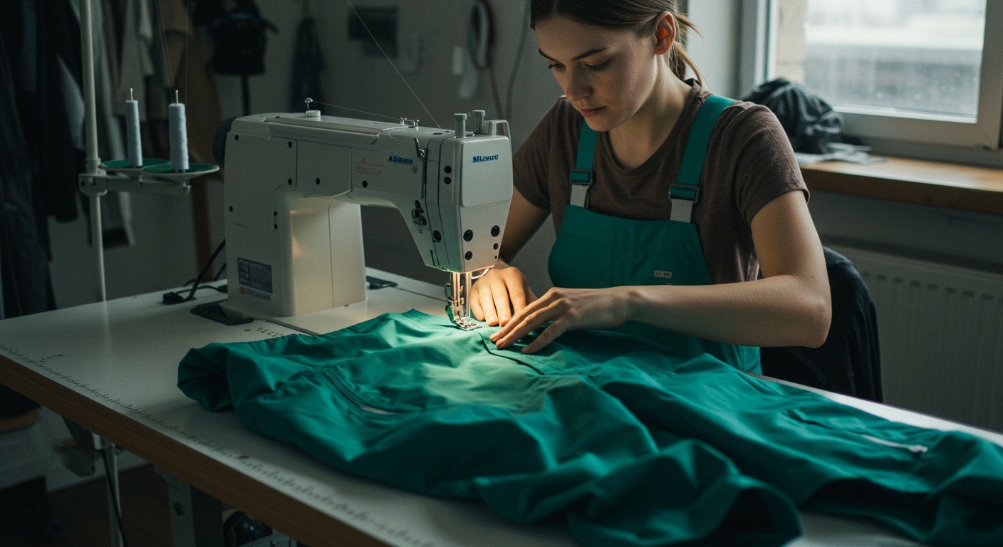 Пошив водоотталкивающих комбинезонов на заказ Водоотталкивающий комбинезон на заказ