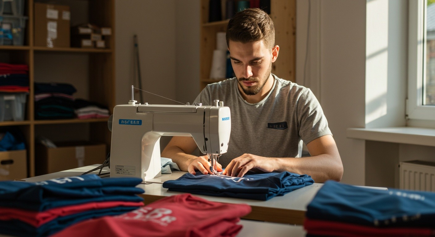 Пошив повседневных брендированных футболок