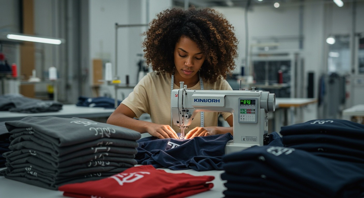 Повседневная брендированная футболка