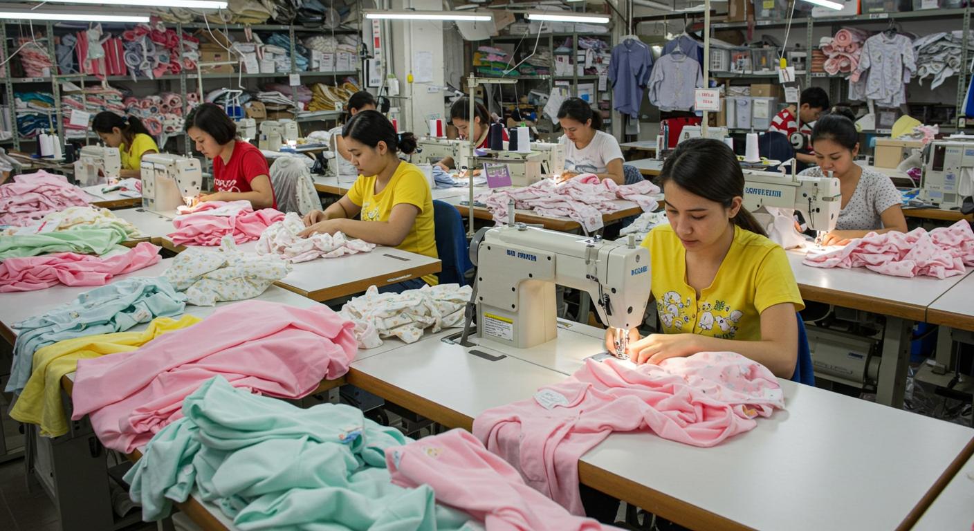 Швейная фабрика по пошиву детской одежды Детская одежда для малышей