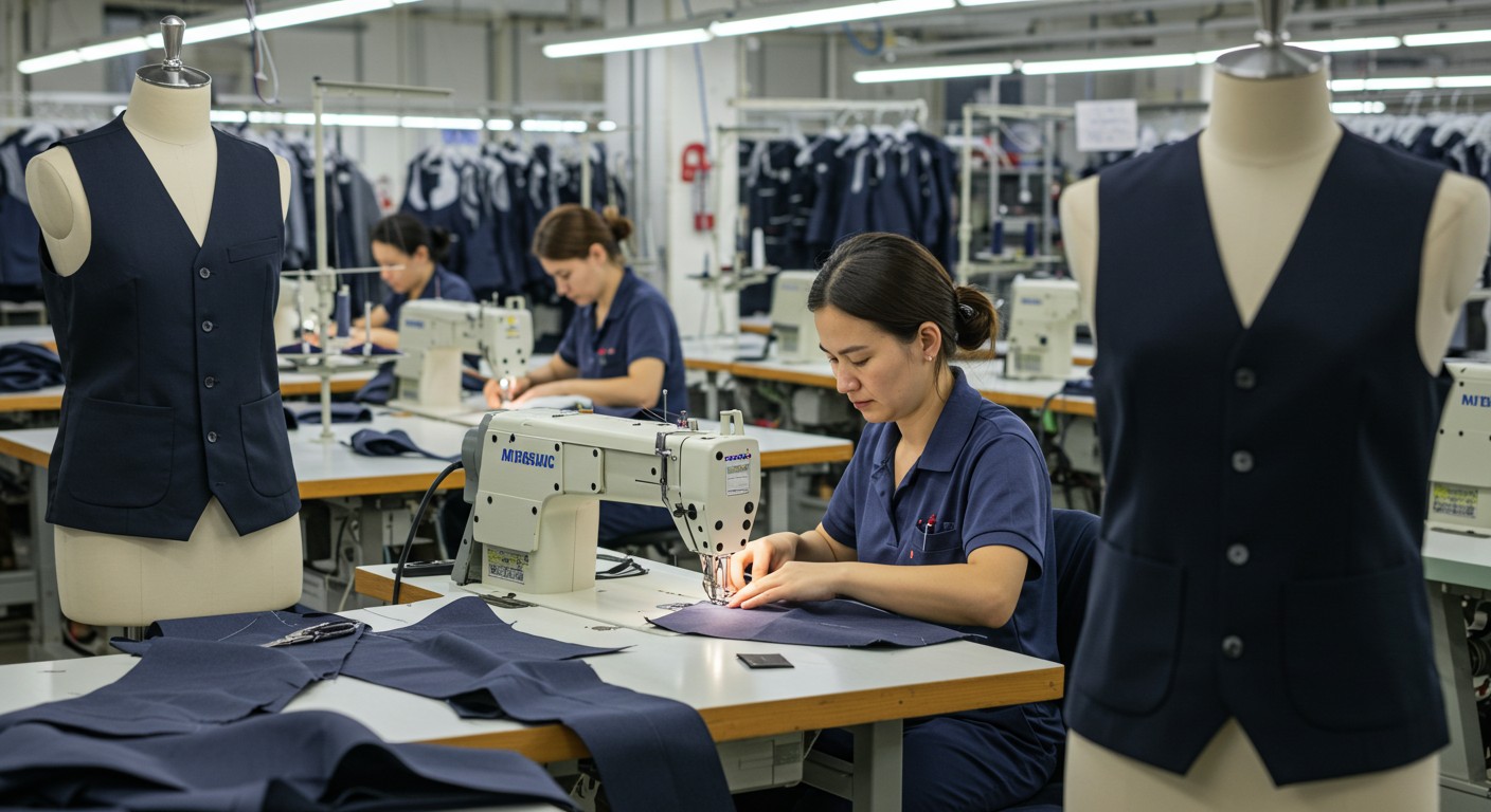 Пошив жилетов и безрукавок