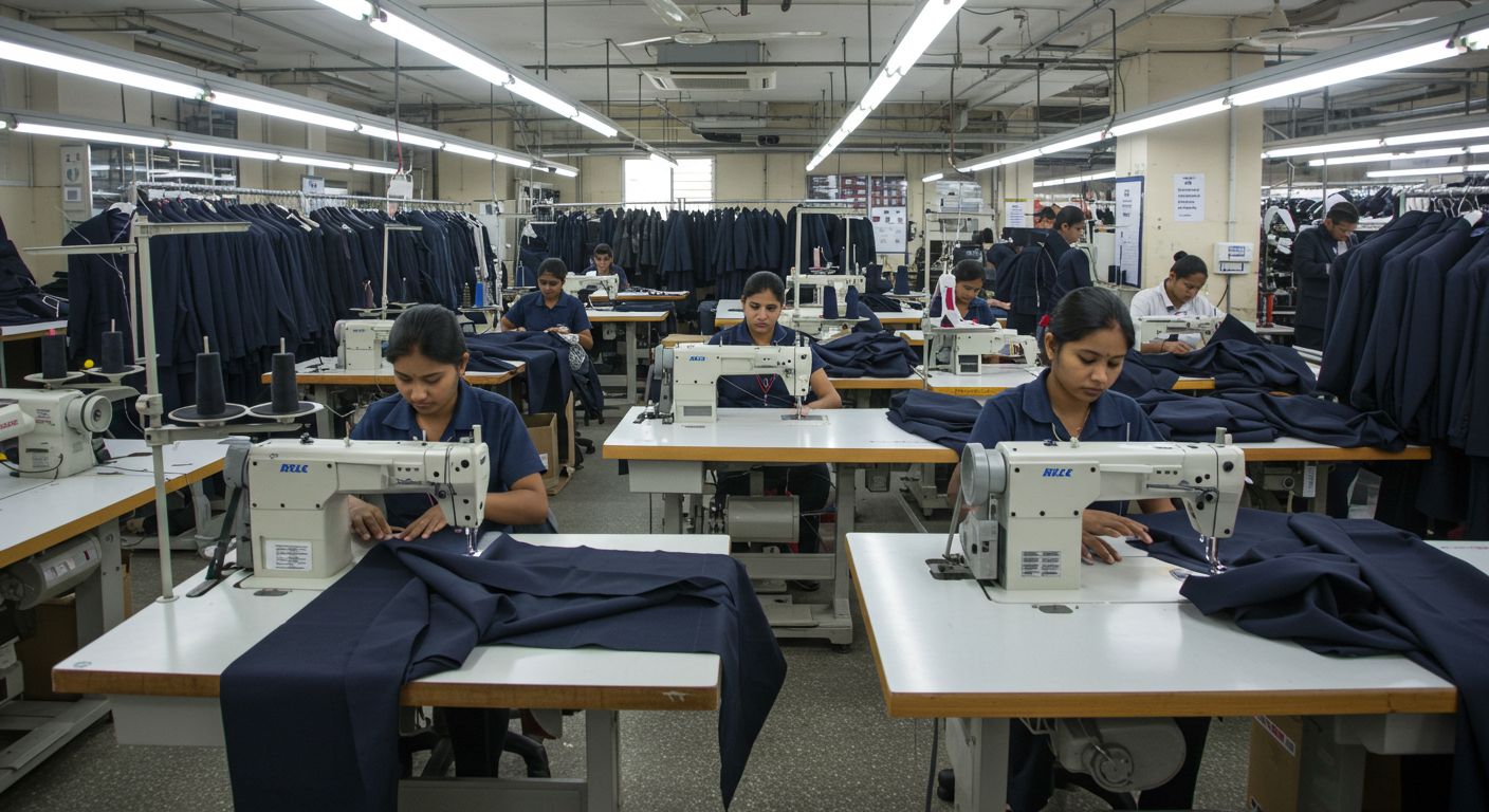 Швейная фабрика для пошива по виду корпоративная одежда для торгового персонала