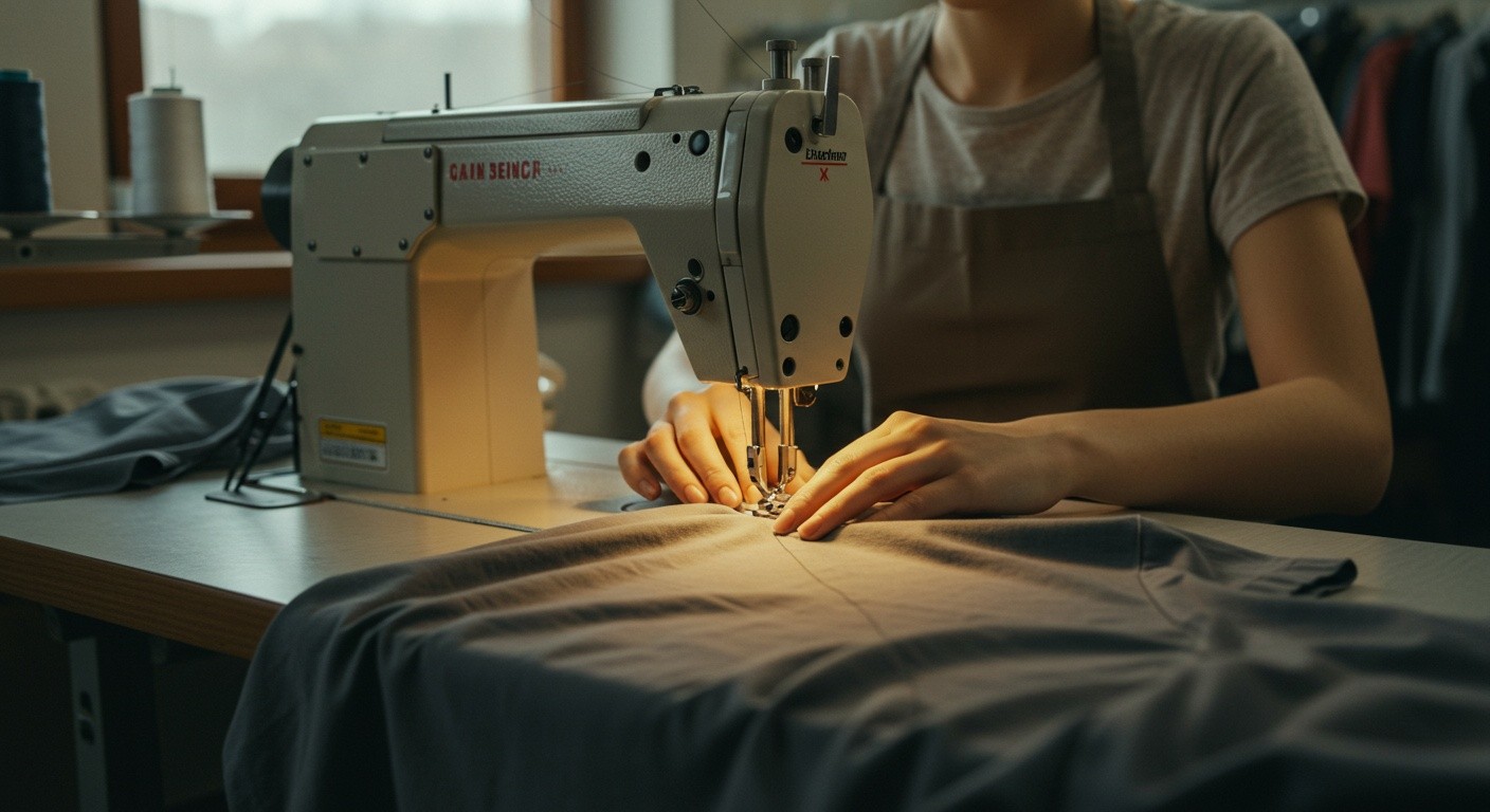 Повседневная бюджетная футболка