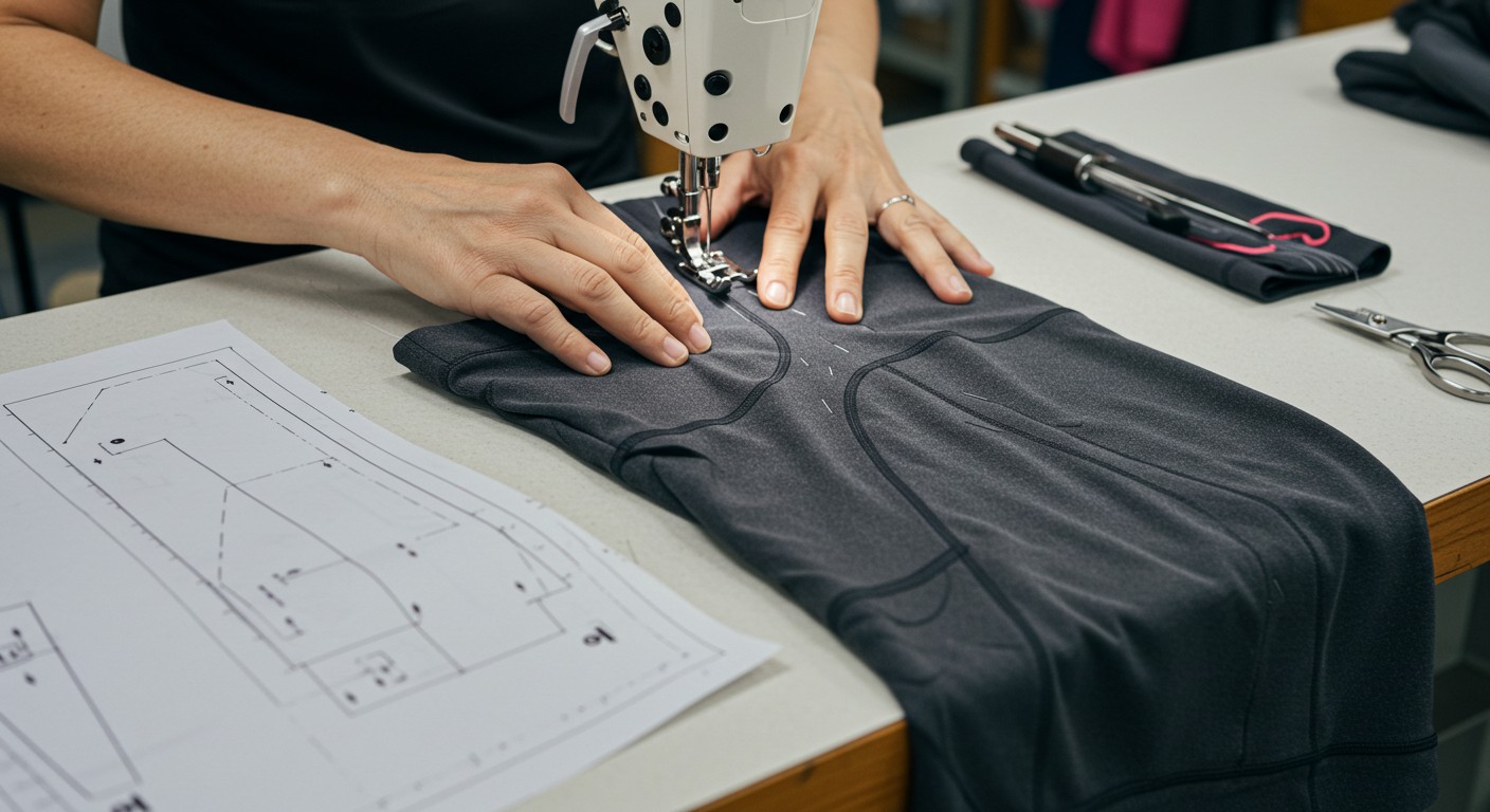 Пошив спортивной одежды для фитнес клубов Спортивная одежда среднего класса для фитнес клубов