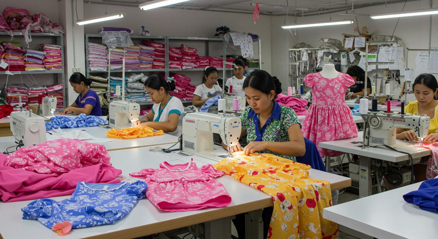 Пошив платьев для детей