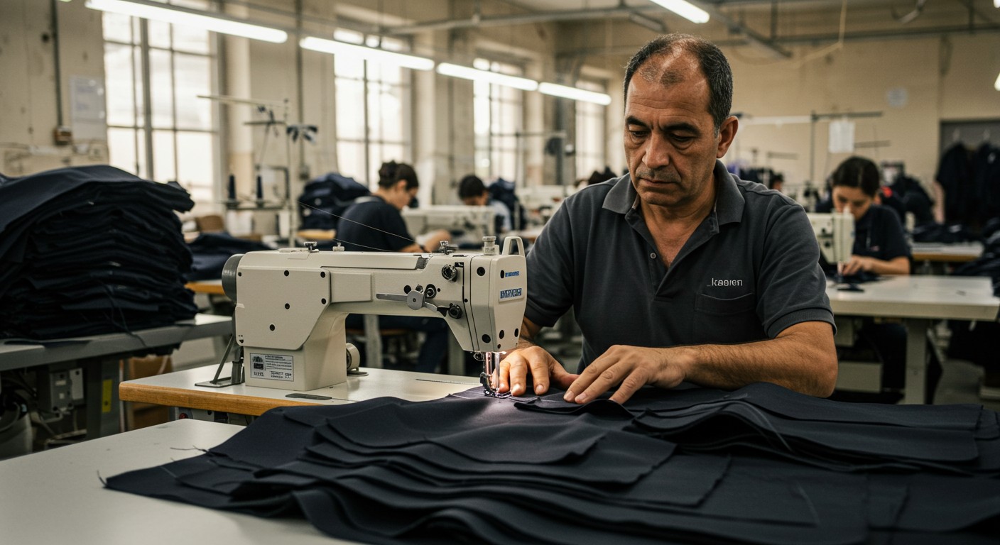 Пошив одежды с многоуровневыми деталями