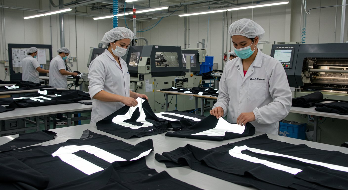 Производство спортивной одежды с ламинацией и отражающими элементами