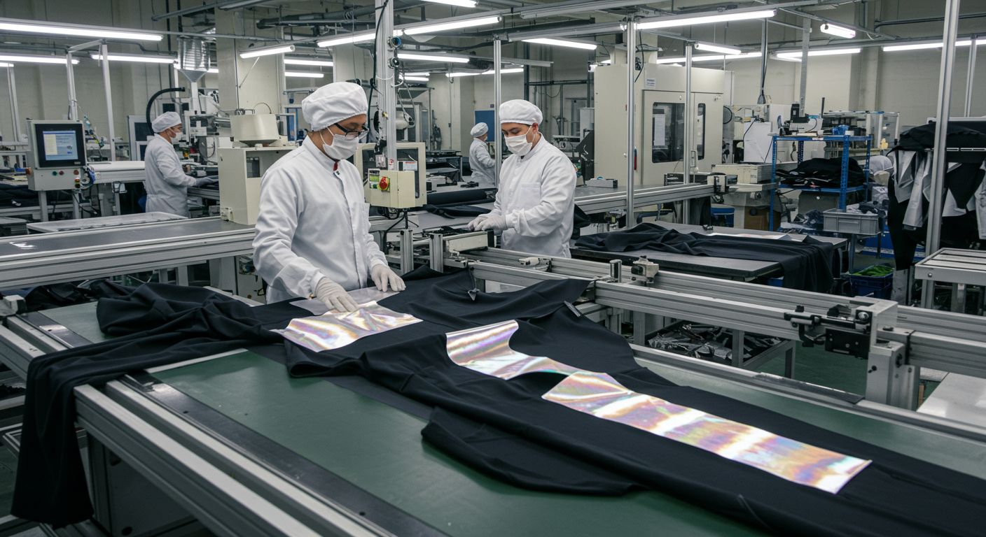 Производство спортивной одежды с ламинацией и отражением Спортивная одежда с ламинацией и отражающими элементами