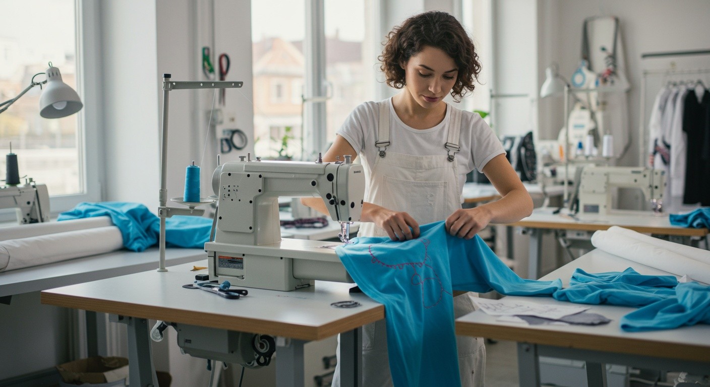 Дизайнерская повседневная футболка