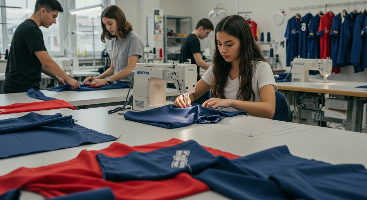 Профессиональная спортивная одежда для командных видов спорта